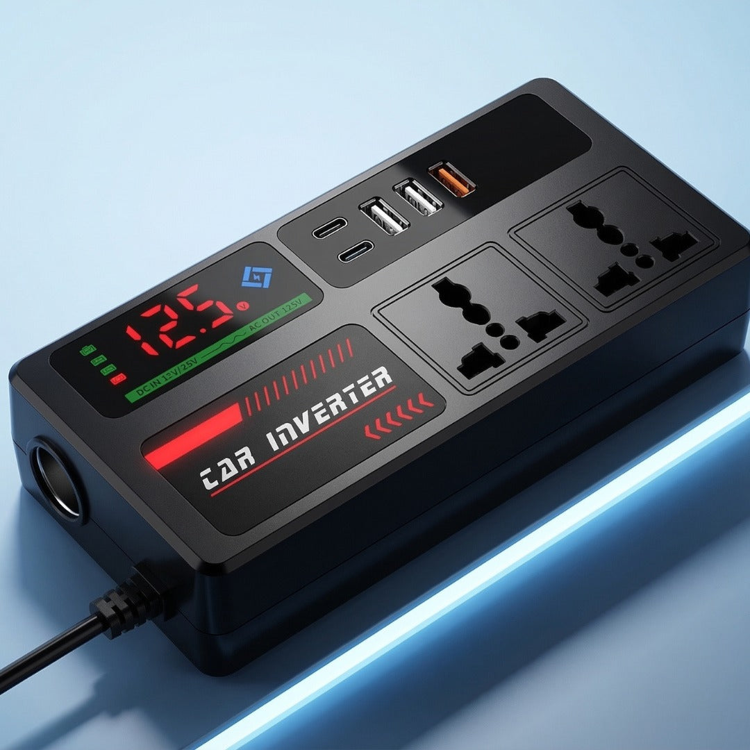 Omexa™ PowerDrive 220V Car Inverter