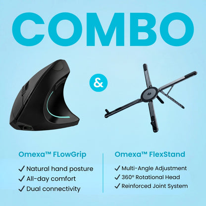 Omexa Flowgrip + Flexstand Combo