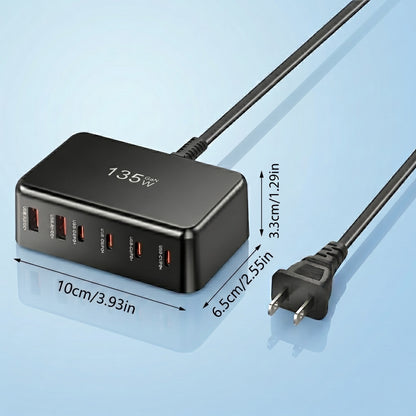 Omexa™ PowerDock - 135W GaN Fast Charging Station