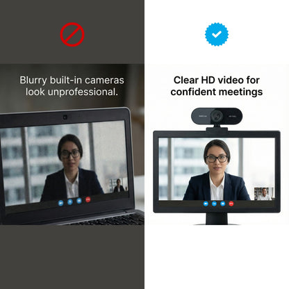 Omexa™ ClarityCam - Full HD Webcam