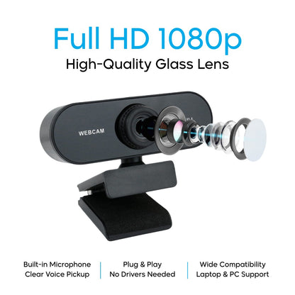 Omexa™ ClarityCam - Full HD Webcam