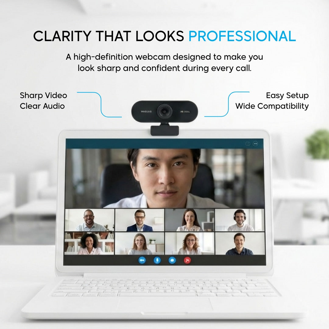Omexa™ ClarityCam - Full HD Webcam