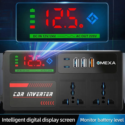 Omexa™ PowerDrive 220V Car Inverter