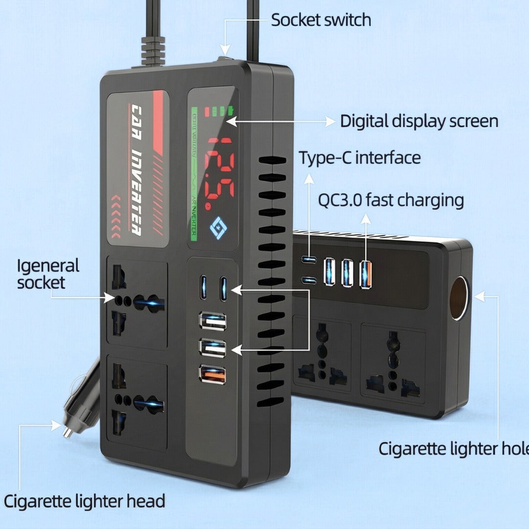 Omexa™ PowerDrive 220V Car Inverter